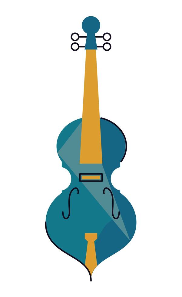 cello musical instrument vector
