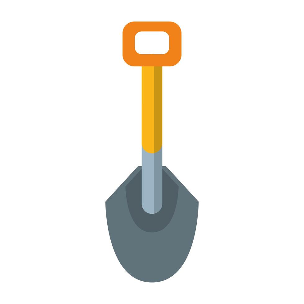 Shovel construction tool vector