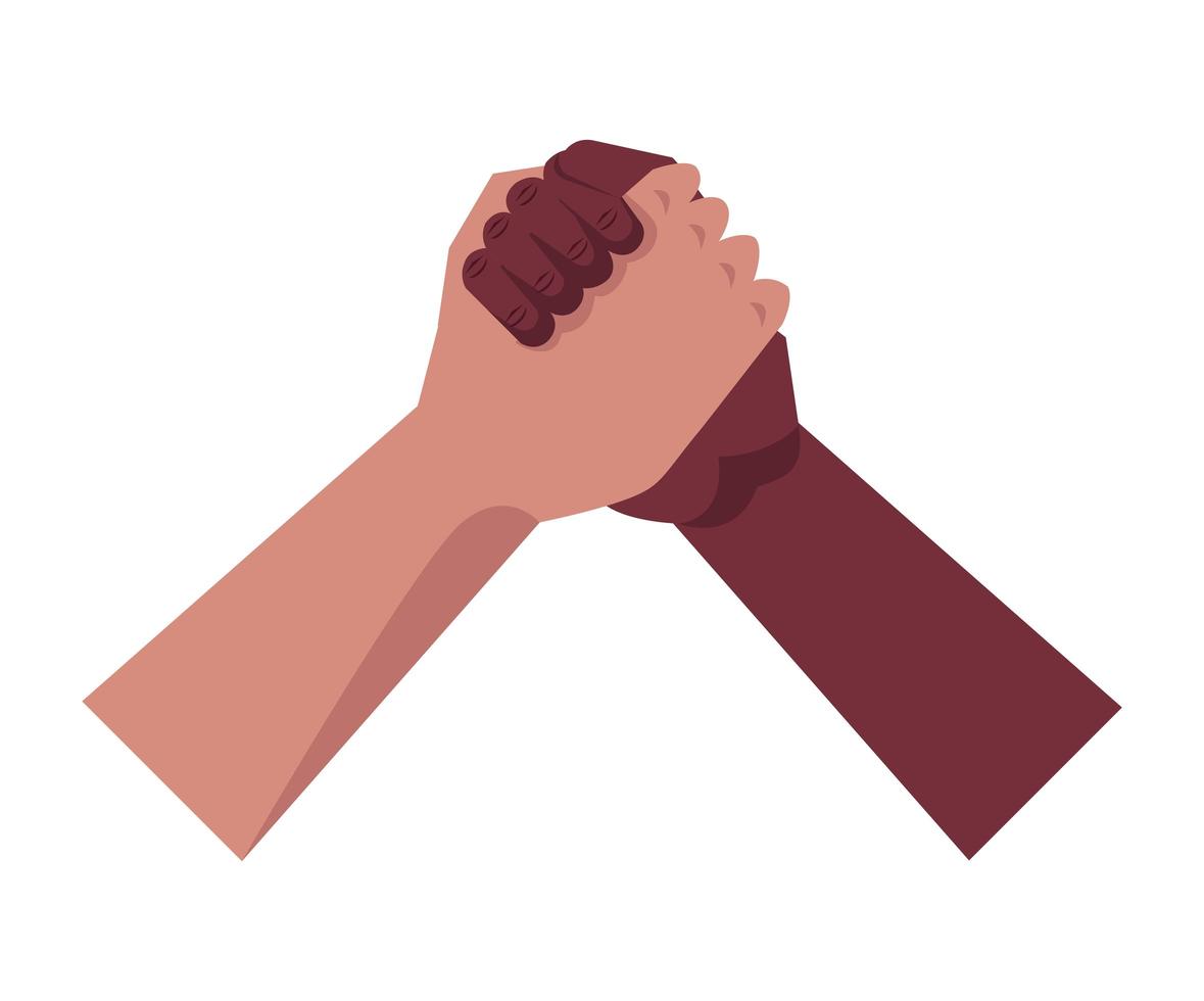 friends handshake icon vector