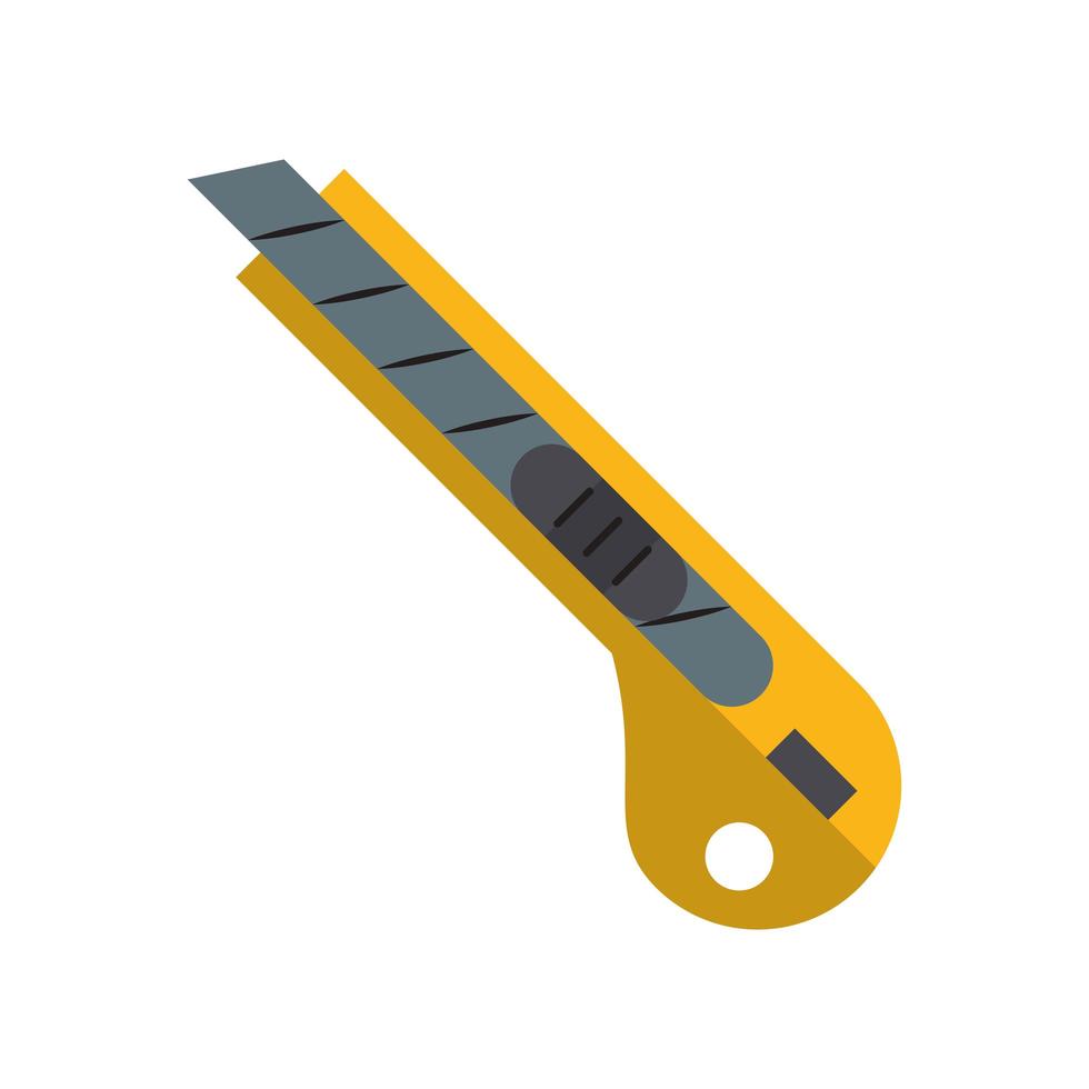 Scalpel construction tool vector