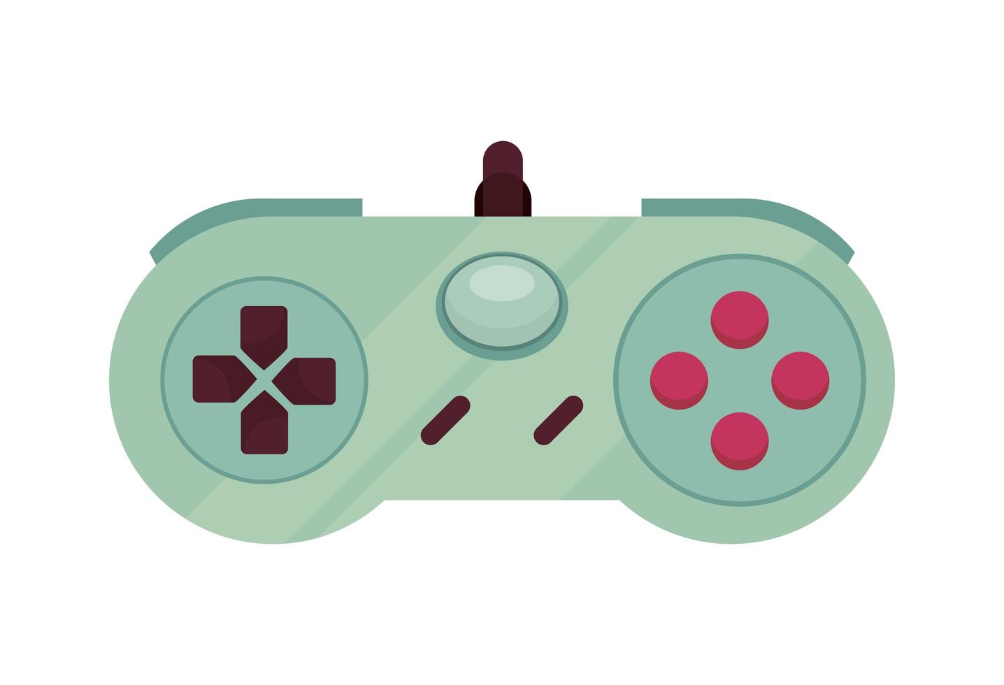 classic video game control vector