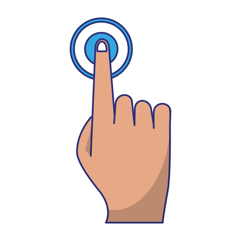 power button icon vector