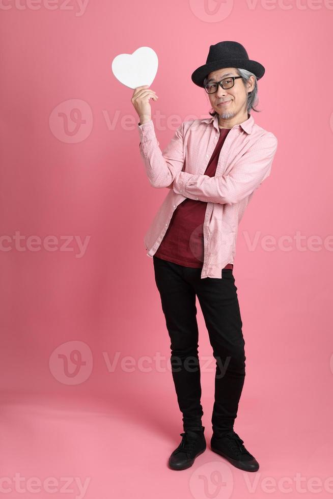 Man in Pink photo