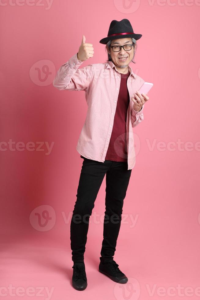 Man in Pink photo