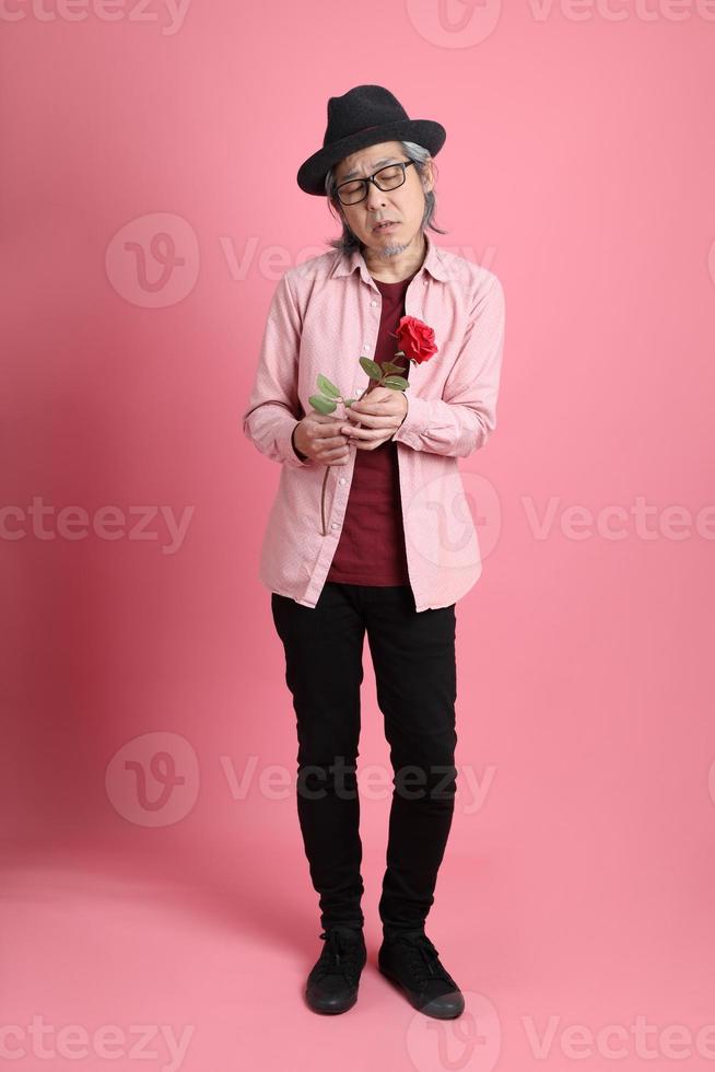 Man in Pink photo