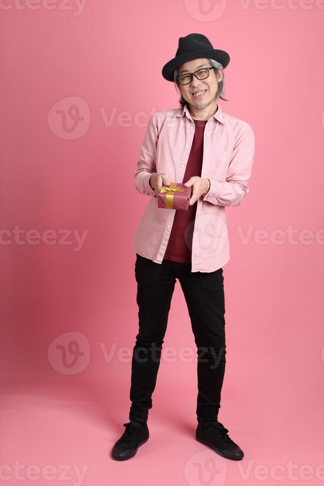 Man in Pink photo