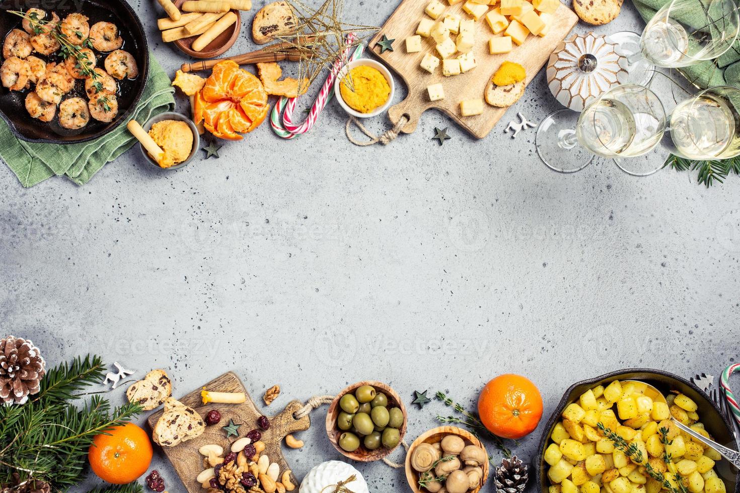 Christmas dinner party table 3763126 Stock Photo at Vecteezy
