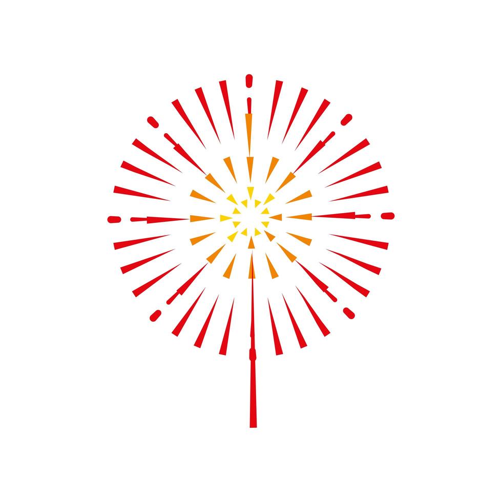 fireworks sprinkles festive vector