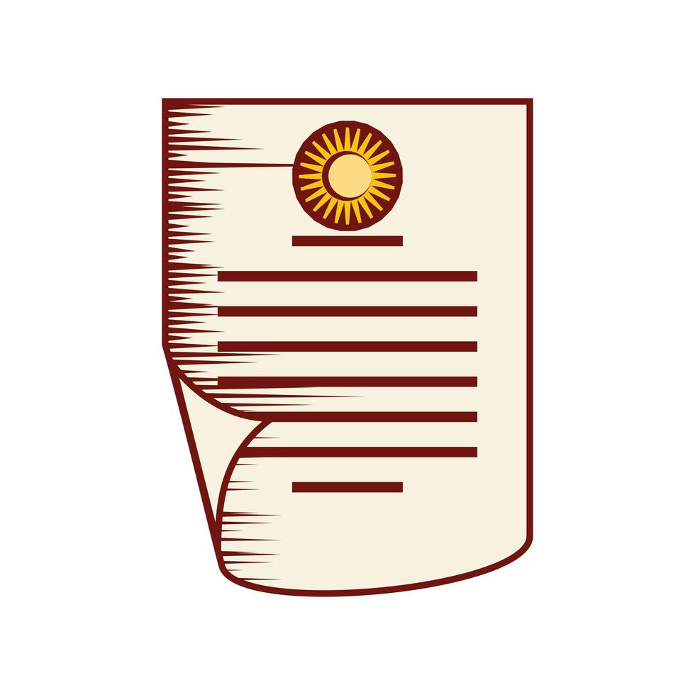 declaration of independence vector