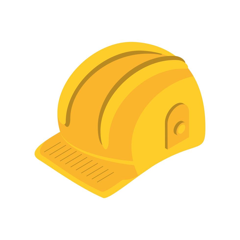 industrial helmet protection vector