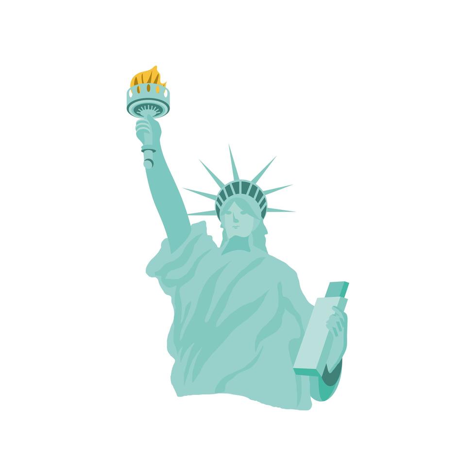 estatua de la Libertad vector