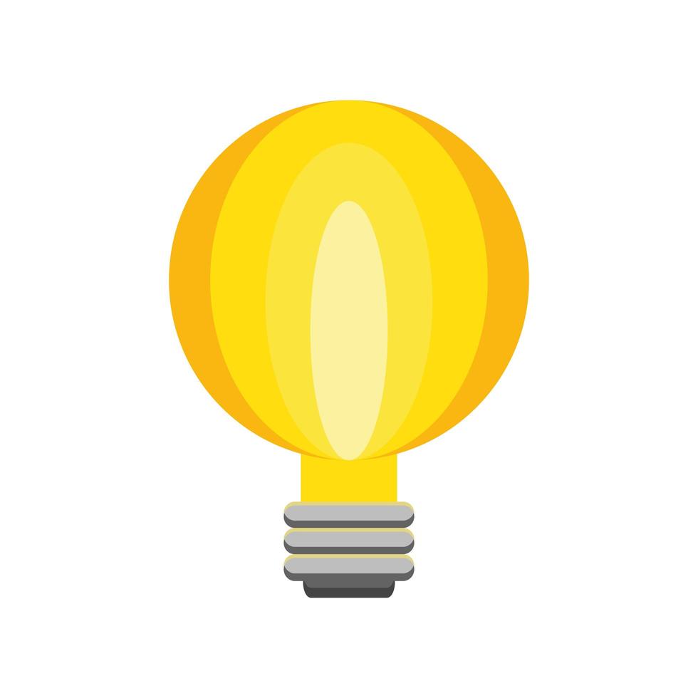 light bulb energy vector