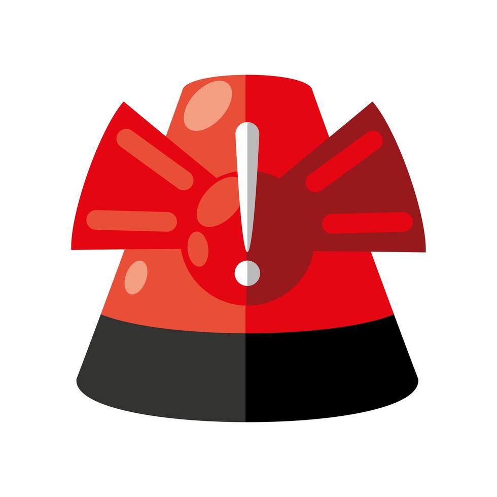 light alert caution vector