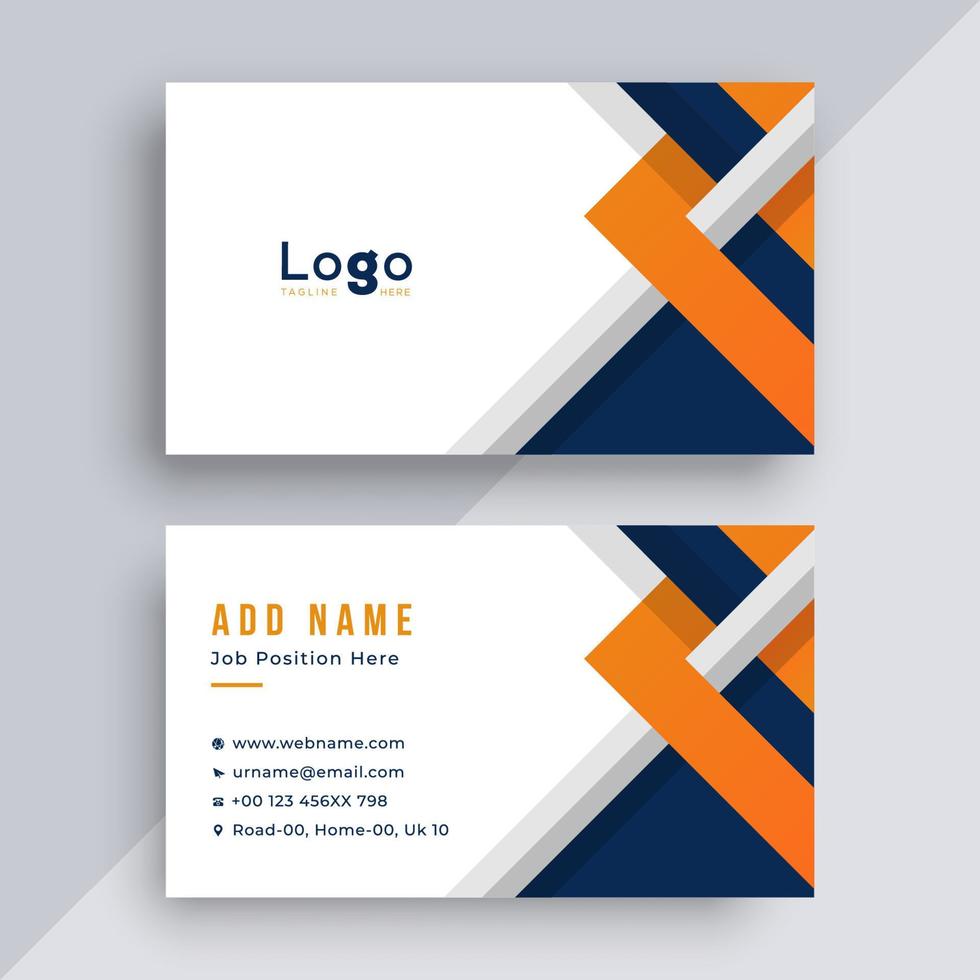 Busness card design vector