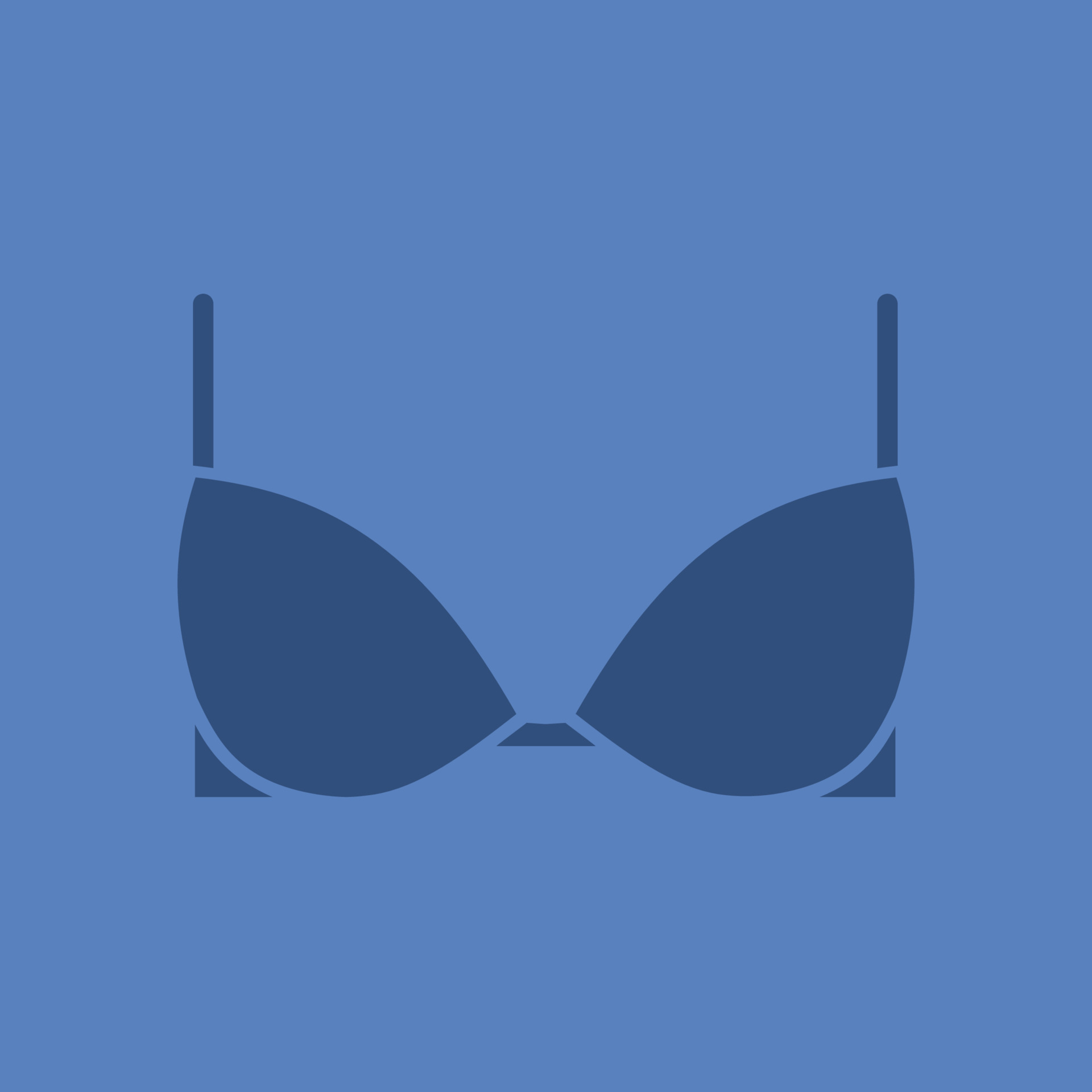 Bra glyph color icon. Silhouette symbol. Brassiere. Negative space. Vector  isolated illustration 3766144 Vector Art at Vecteezy