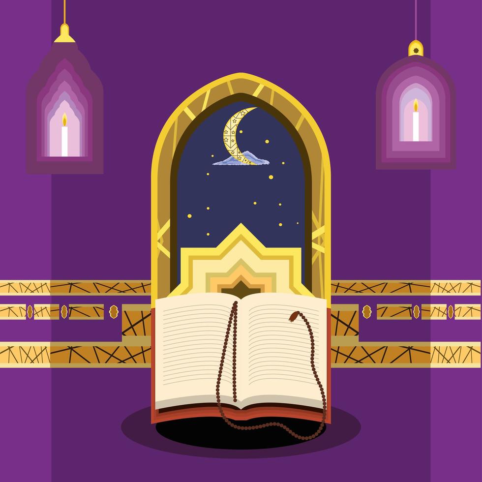 eid al adha quran vector