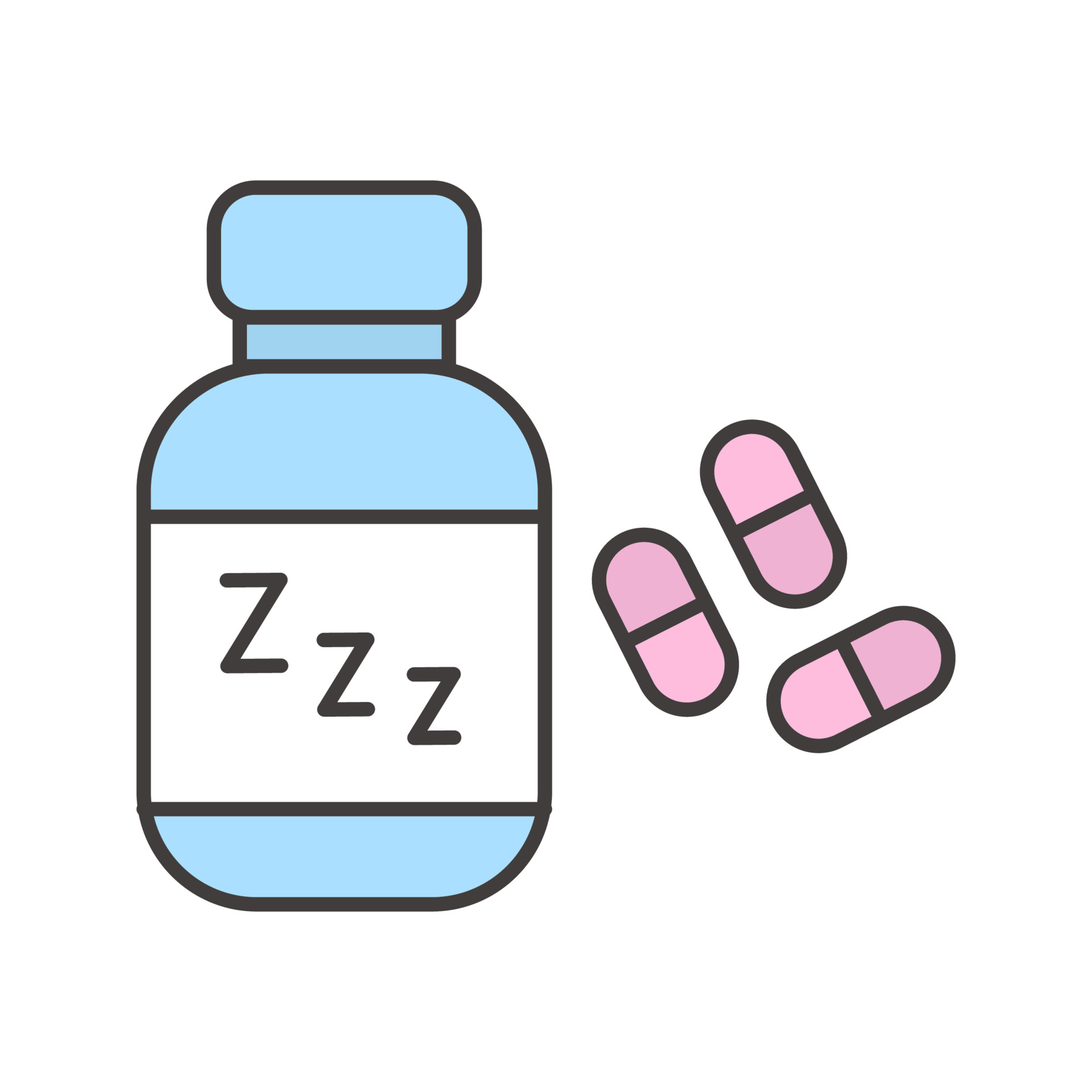 Sleeping pills color icon. Soporific. Isolated vector illustration 3767061  Vector Art at Vecteezy