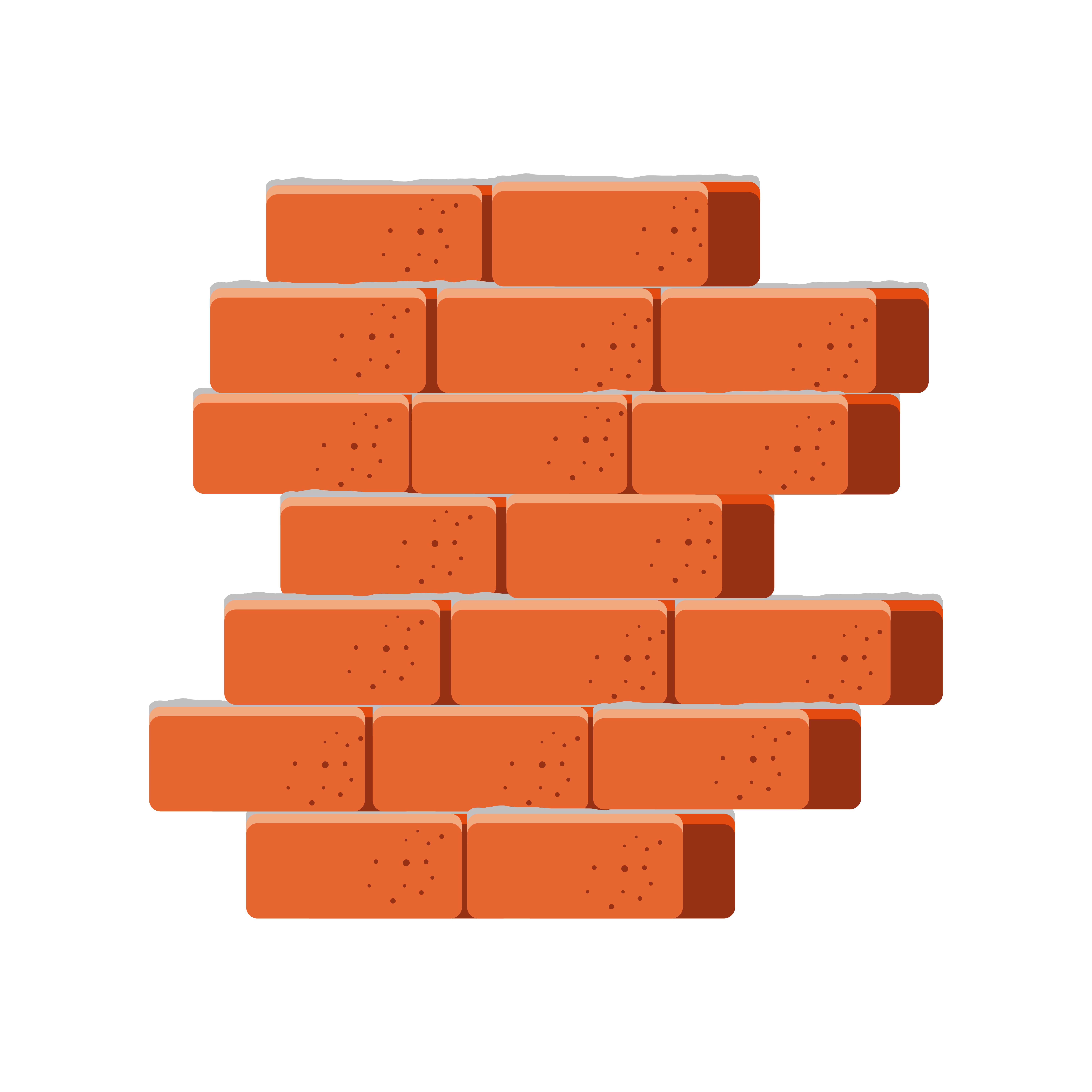 brick wall construction 3767609 Vector Art at Vecteezy
