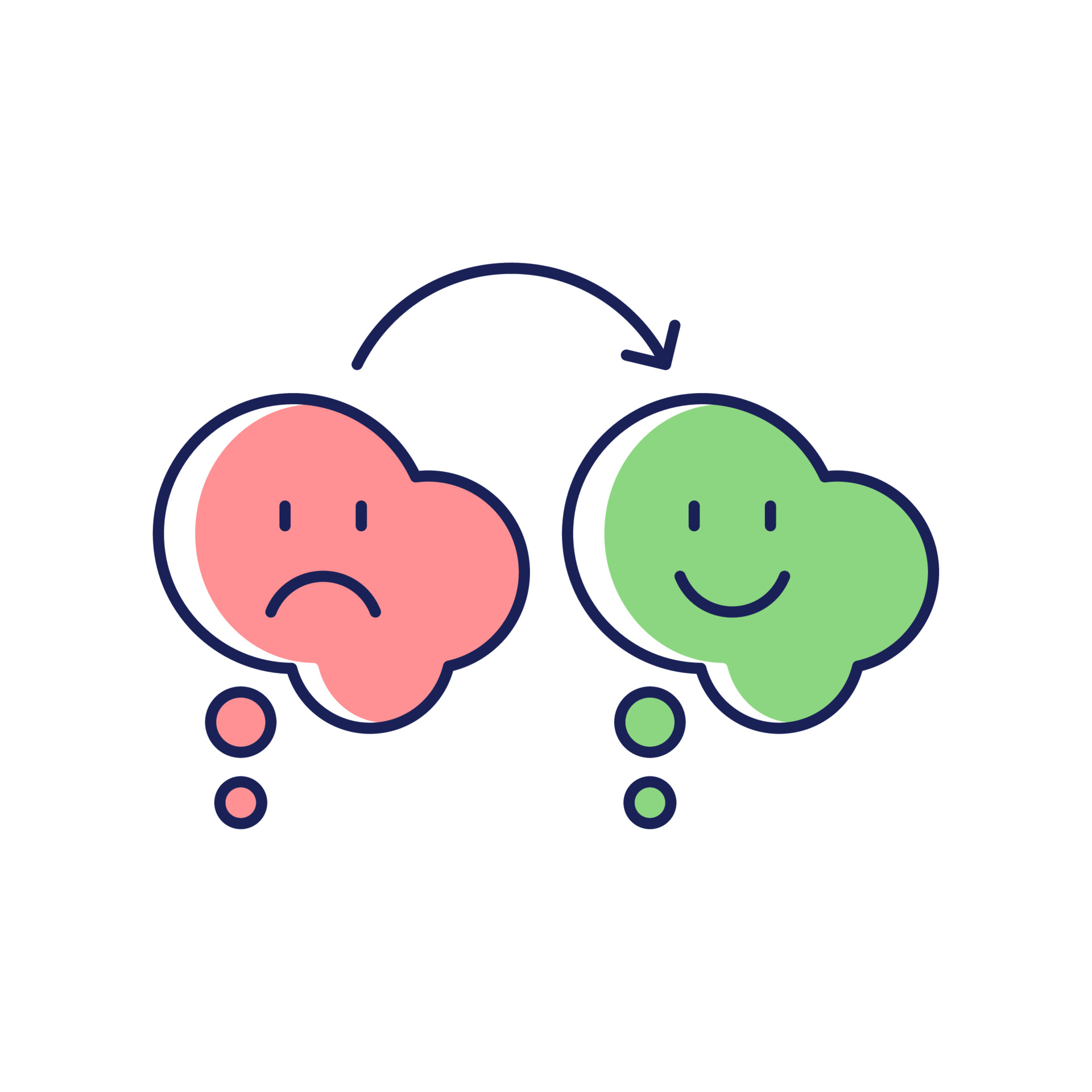 Change color icon. Color change icon.