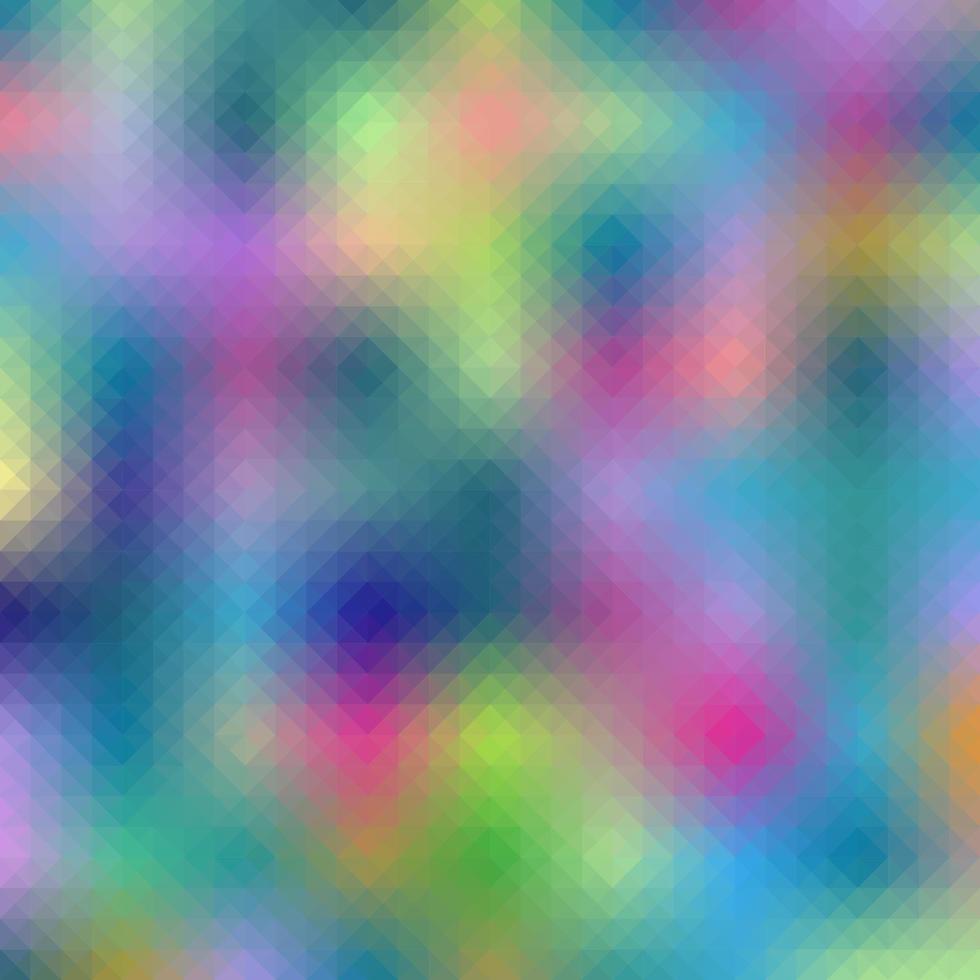 Vector abstract polygon triangulated background  multicolored