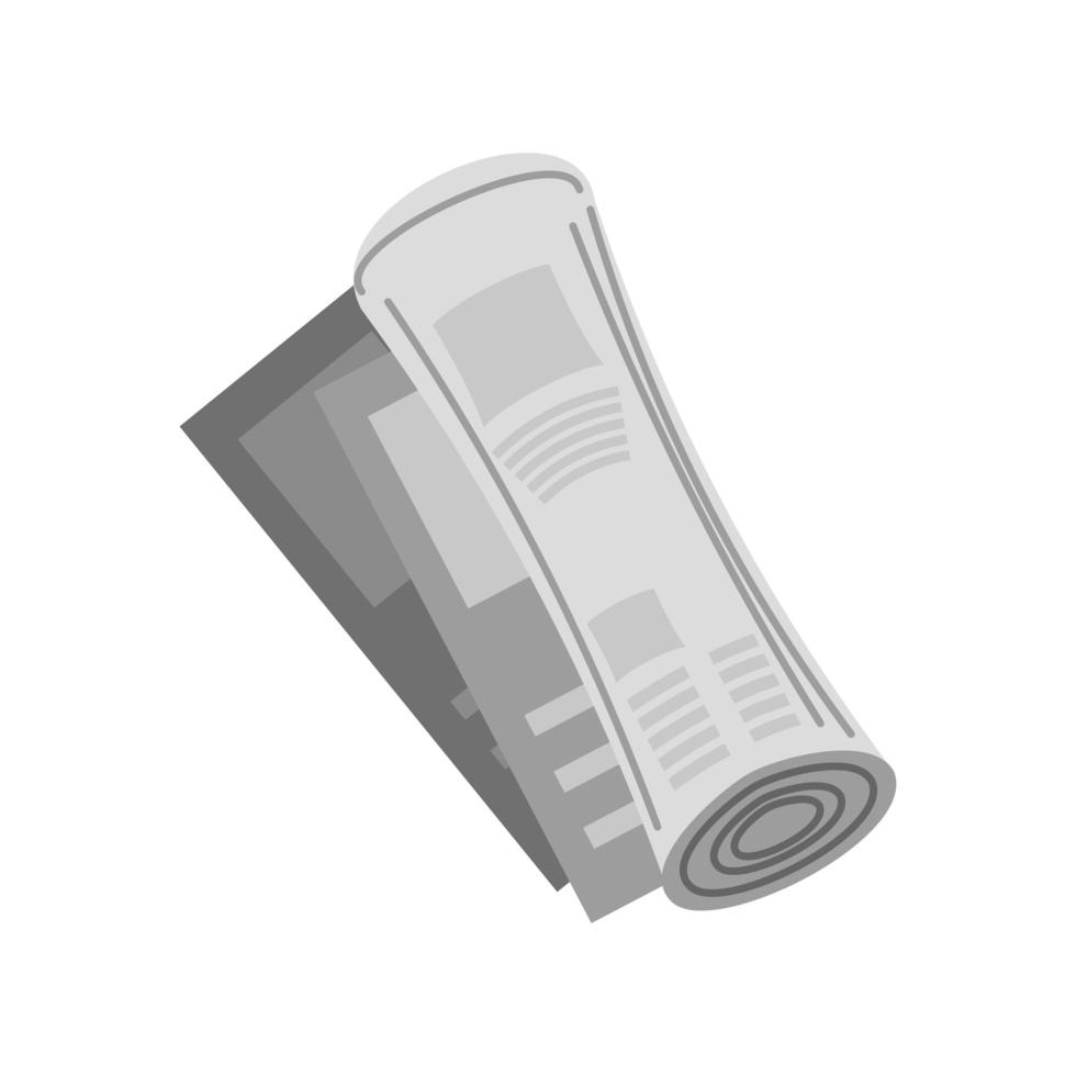 newspaper for recycle vector