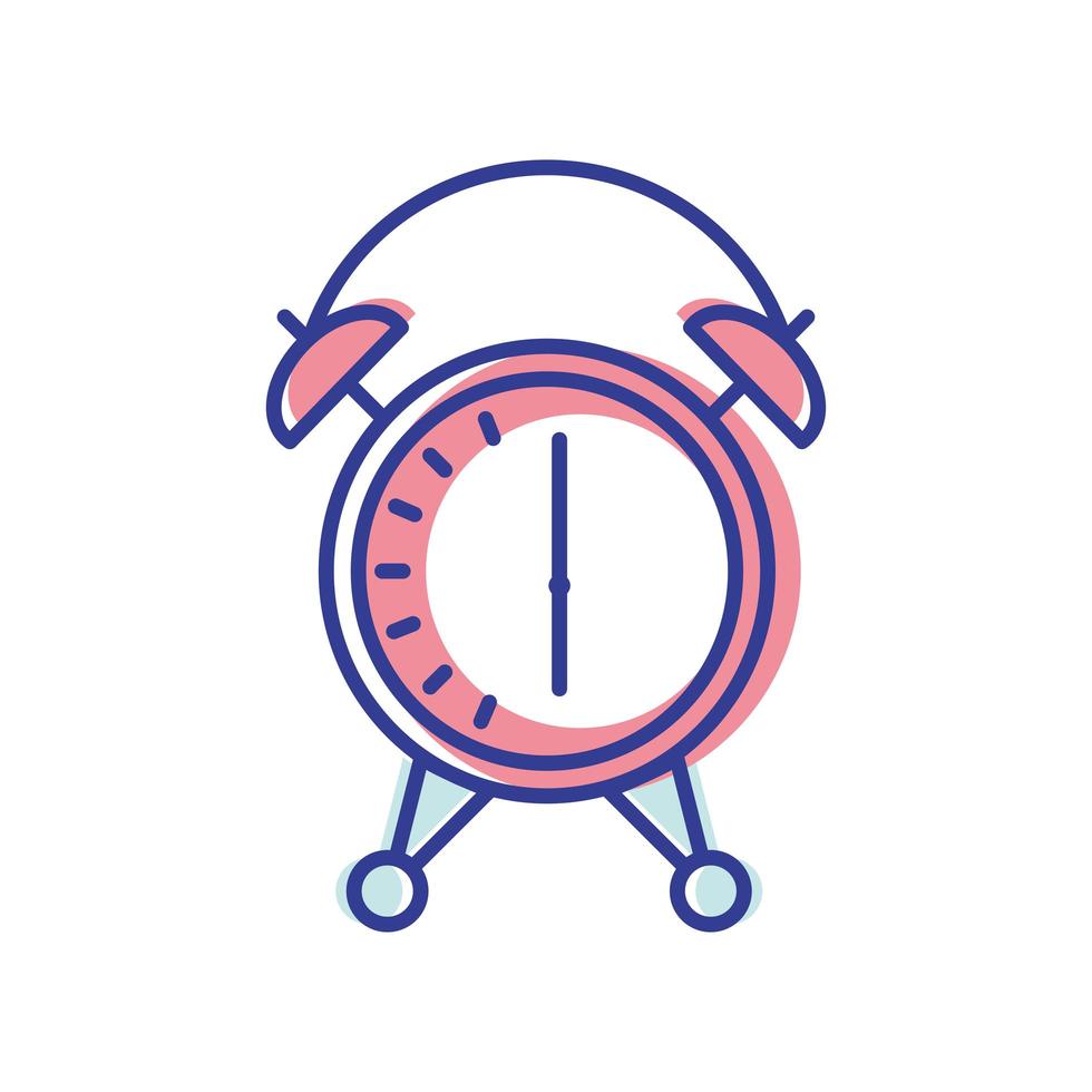 alarm clock time vector