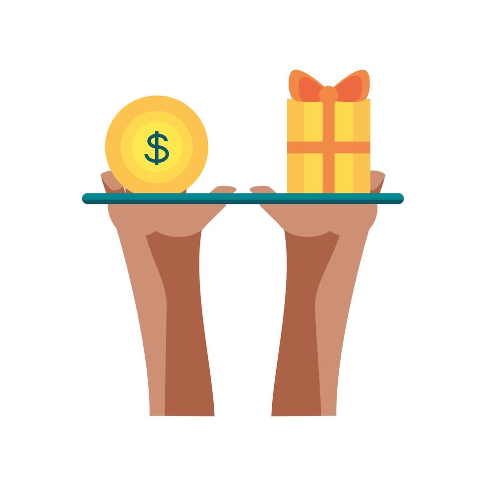 balancing money with gift vector