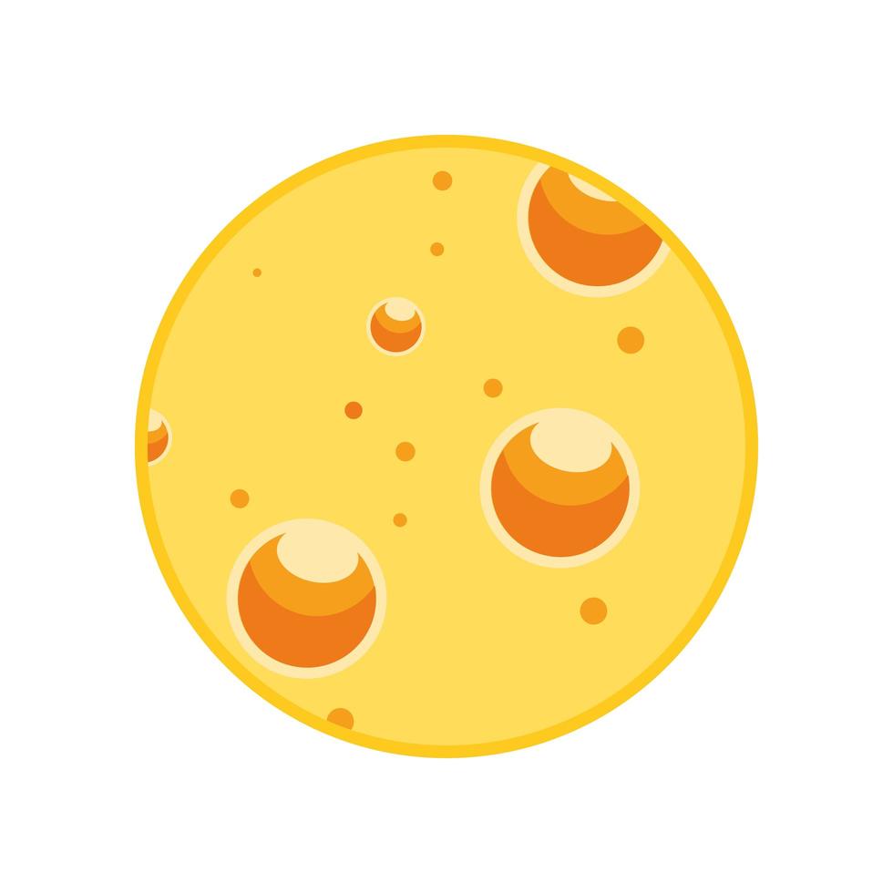 tasty fresh cheese vector