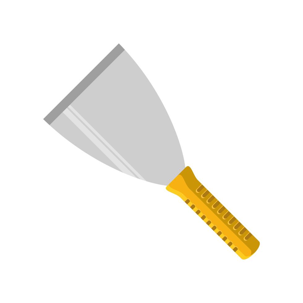 construction spatula tool vector