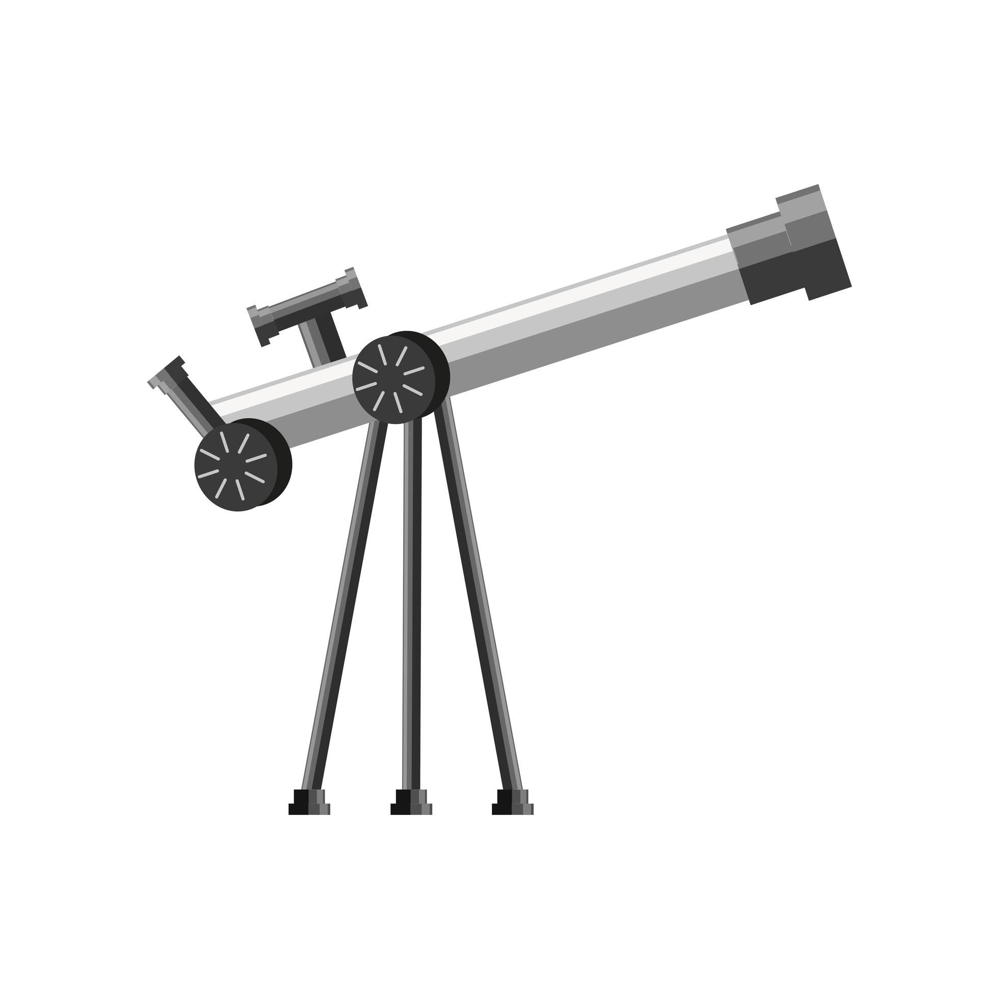 telescope science instrument 3769536 Vector Art at Vecteezy