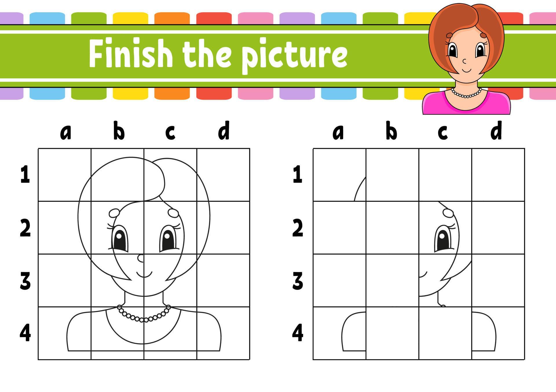 Free Printable Finish The Picture Worksheets Free Printable Finish The Picture Worksheets