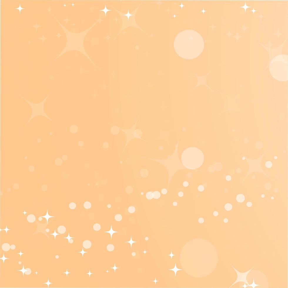 Colorful abstract background with circles and stars. Simple flat vector illustration.