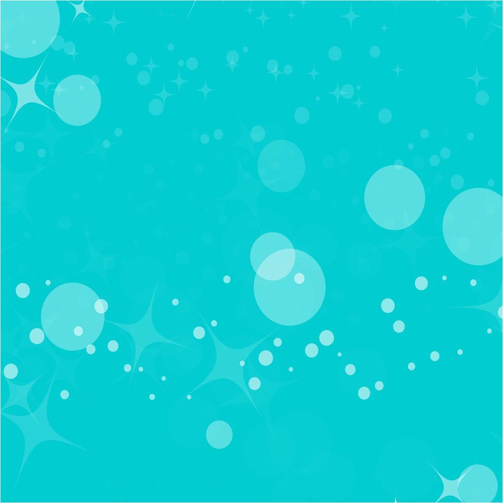 Colorful abstract background with circles and stars. Simple flat vector illustration.