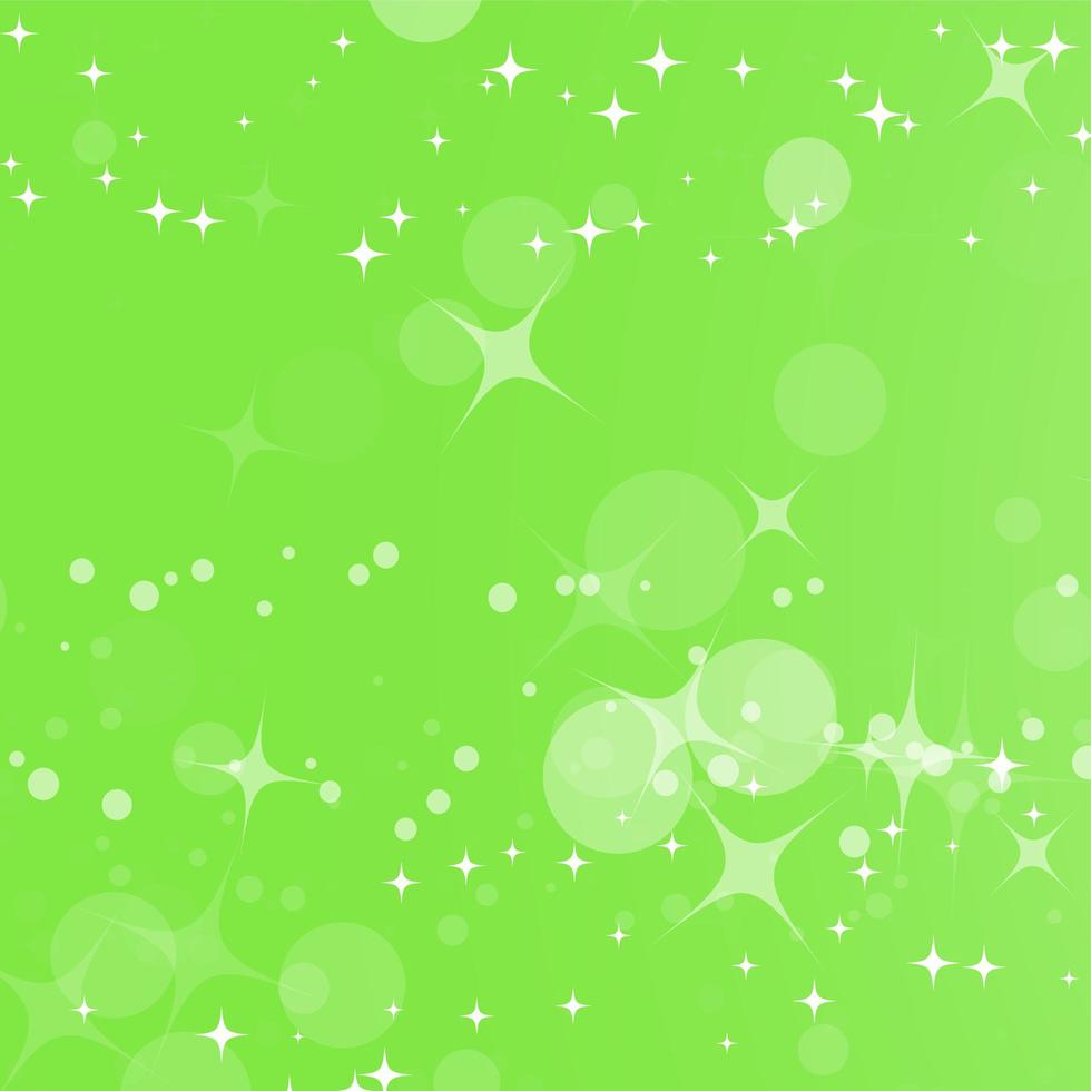 Colorful abstract background with circles and stars. Simple flat vector illustration.