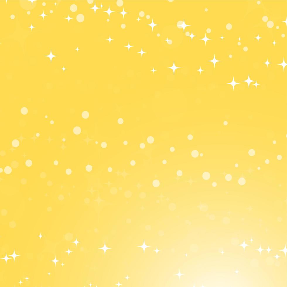 Colorful abstract background with circles and stars. Simple flat vector illustration.