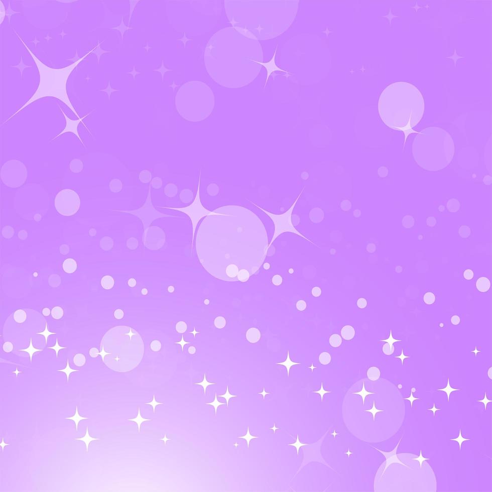 Colorful abstract background with circles and stars. Simple flat vector illustration.