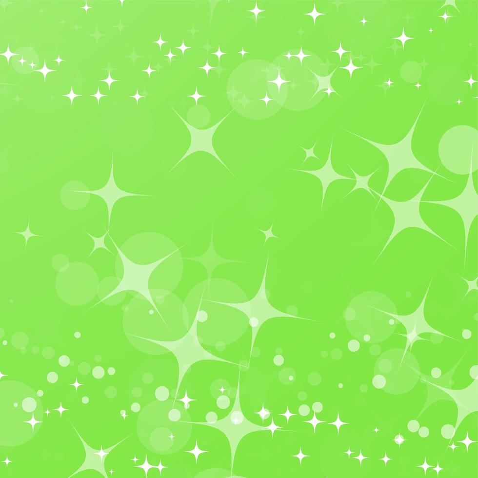 Colorful abstract background with circles and stars. Simple flat vector illustration.