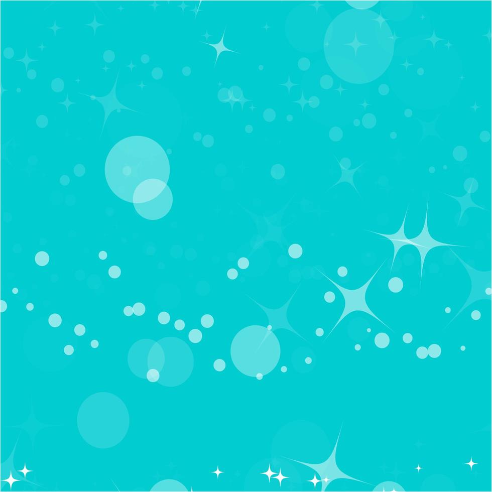 Colorful abstract background with circles and stars. Simple flat vector illustration.