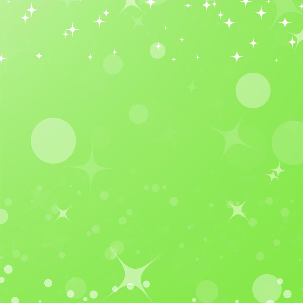 Colorful abstract background with circles and stars. Simple flat vector illustration.