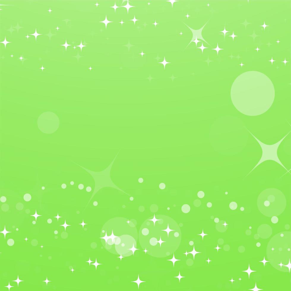 Colorful abstract background with circles and stars. Simple flat vector illustration.