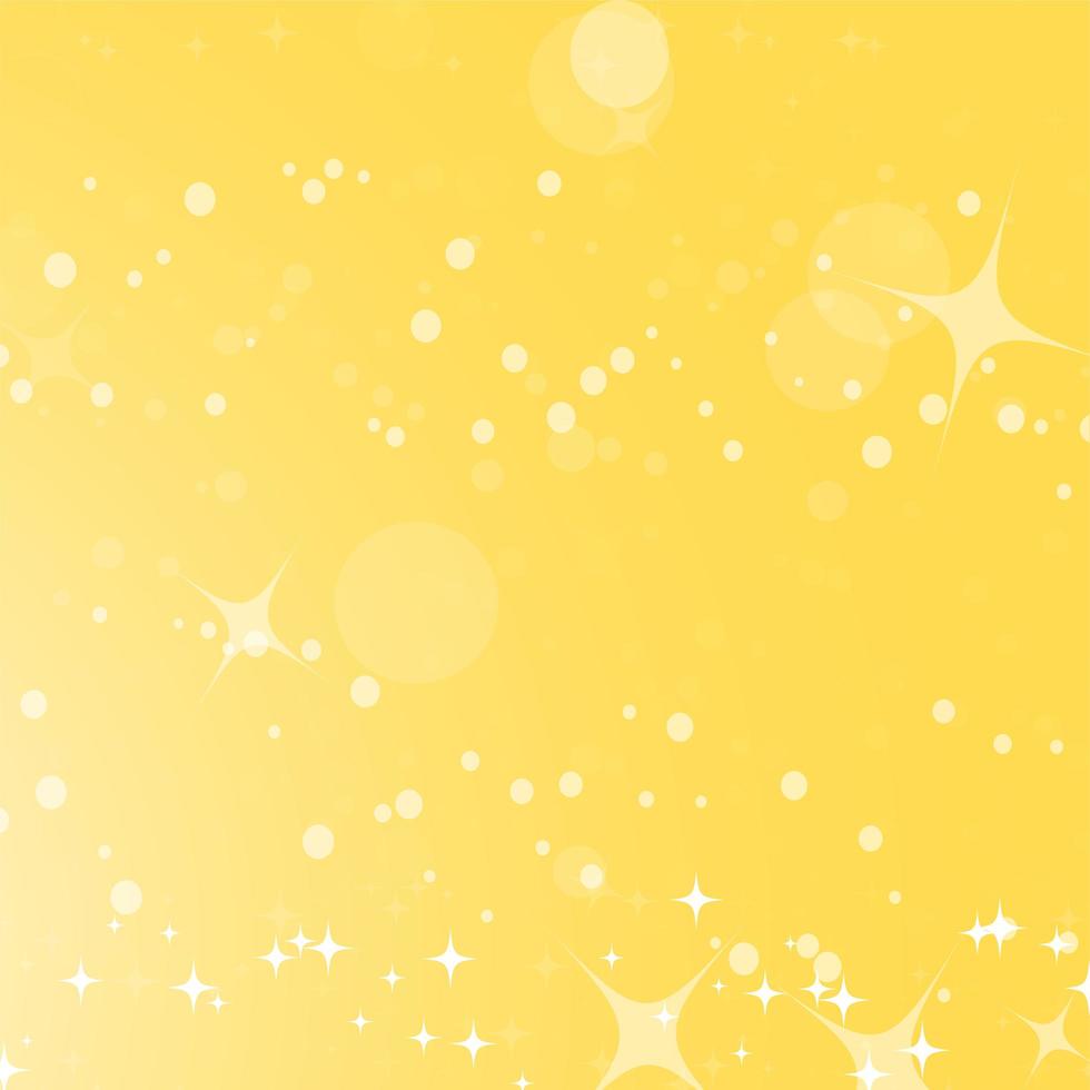 Colorful abstract background with circles and stars. Simple flat vector illustration.
