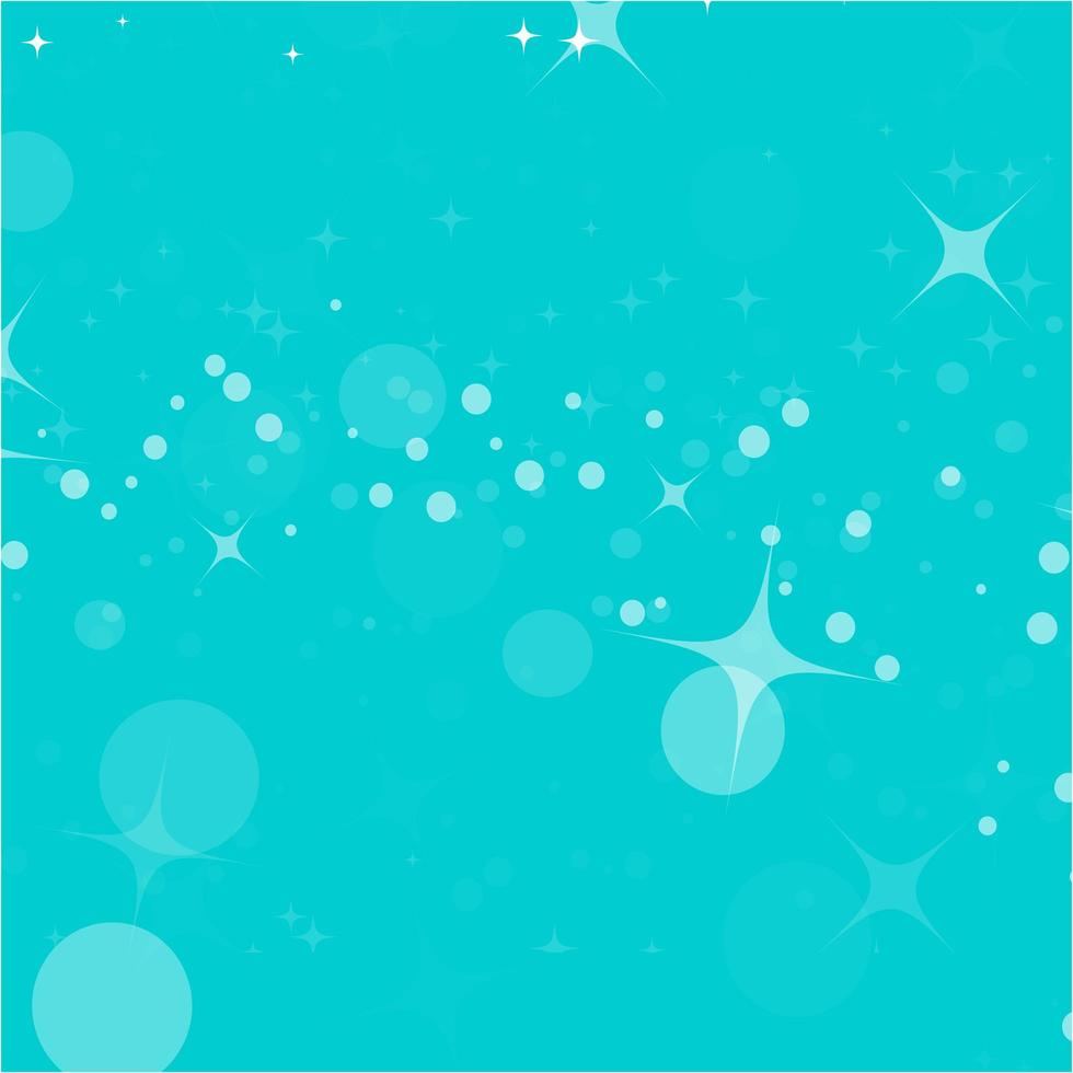 Colorful abstract background with circles and stars. Simple flat vector illustration.