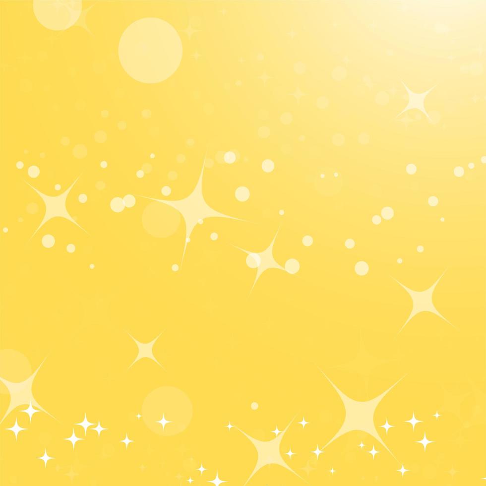 Colorful abstract background with circles and stars. Simple flat vector illustration.