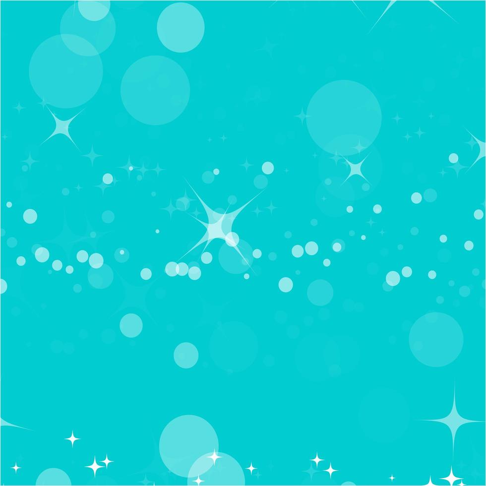 Fondo abstracto colorido con círculos y estrellas. Ilustración de vector plano simple.