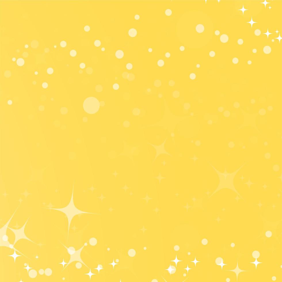 Colorful abstract background with circles and stars. Simple flat vector illustration.