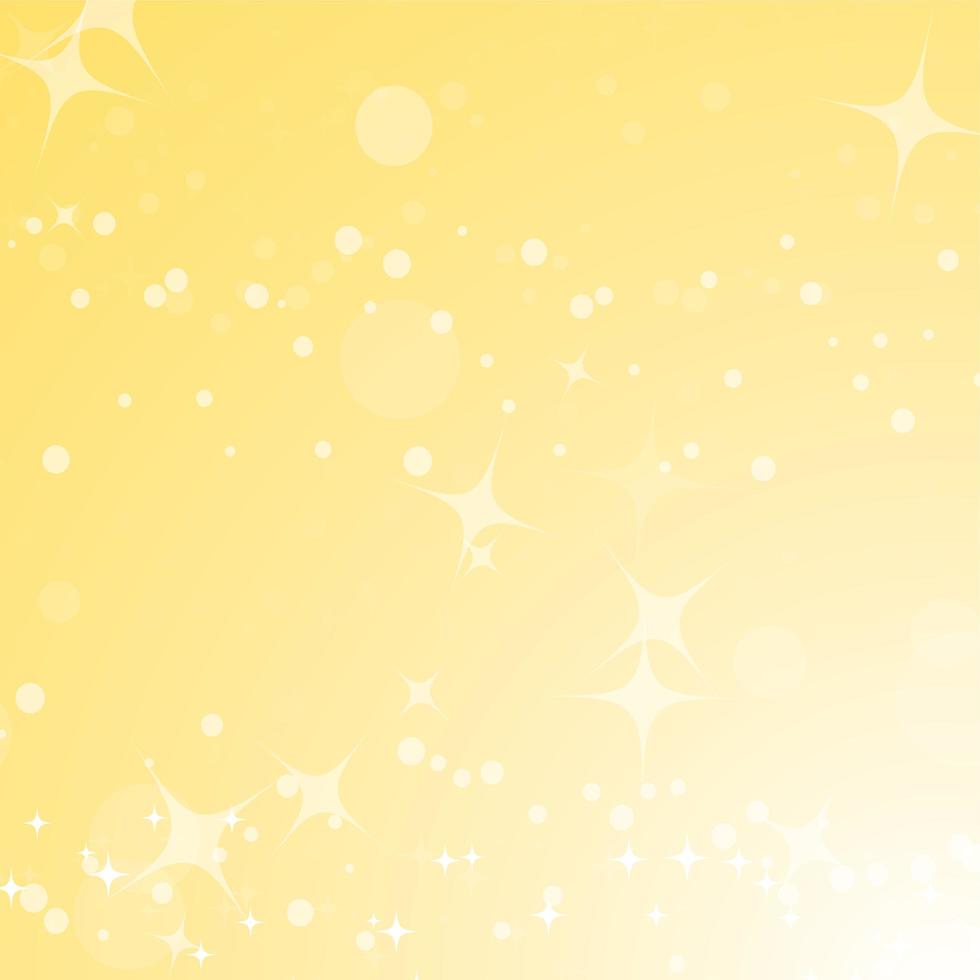 Colorful abstract background with circles and stars. Simple flat vector illustration.