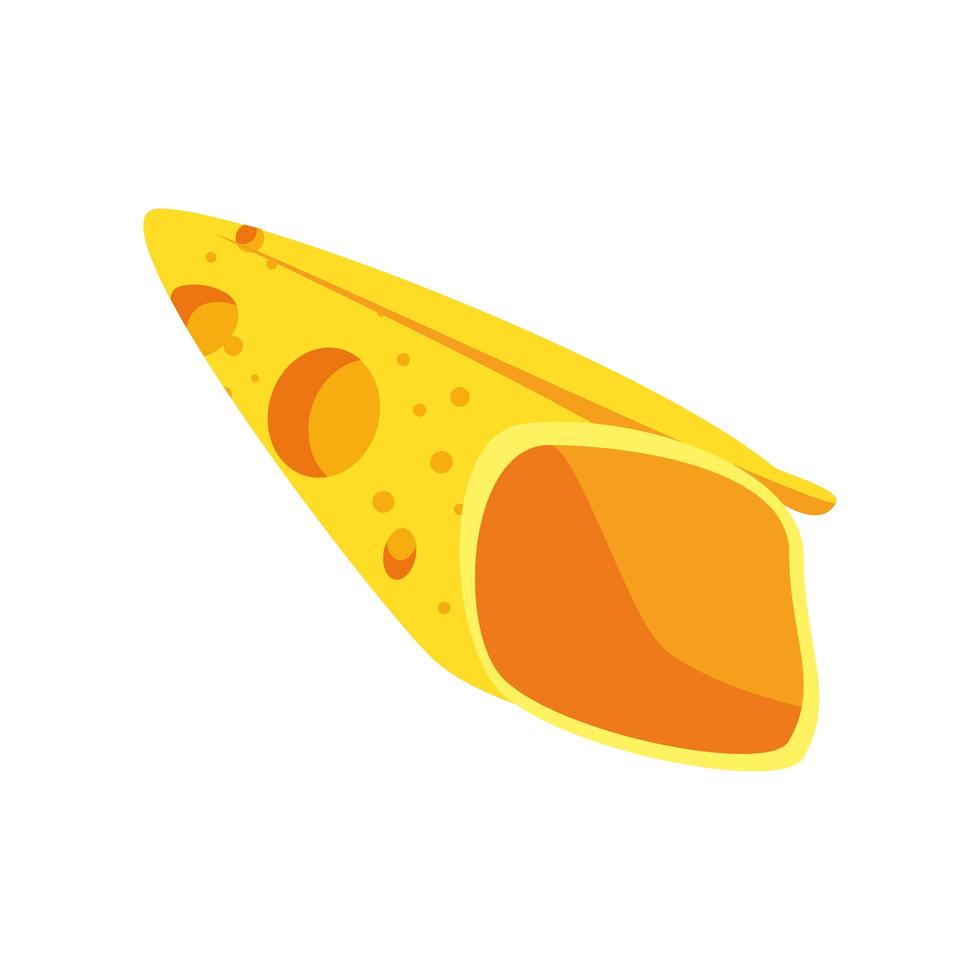 cheese food icon vector