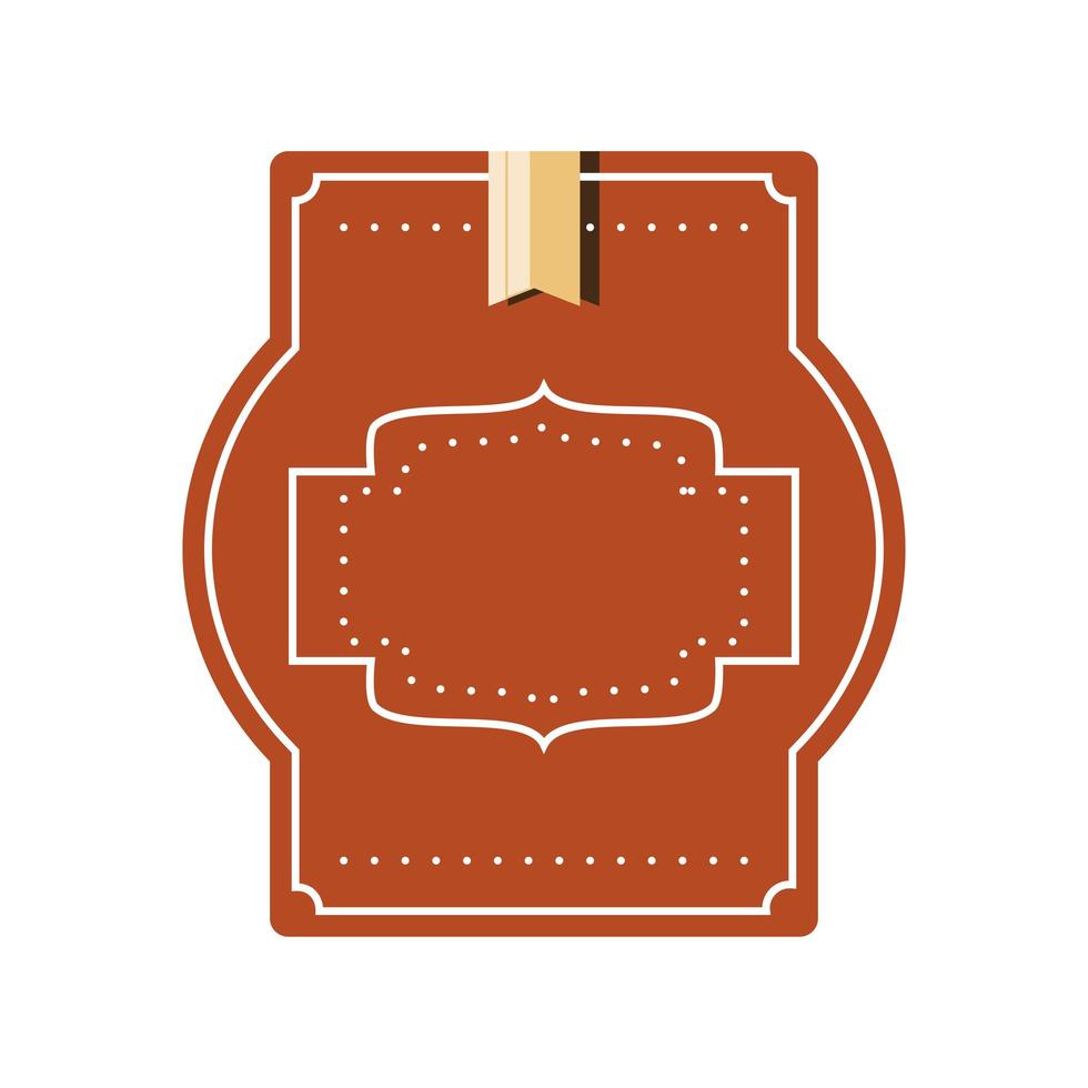 vintage badge template vector