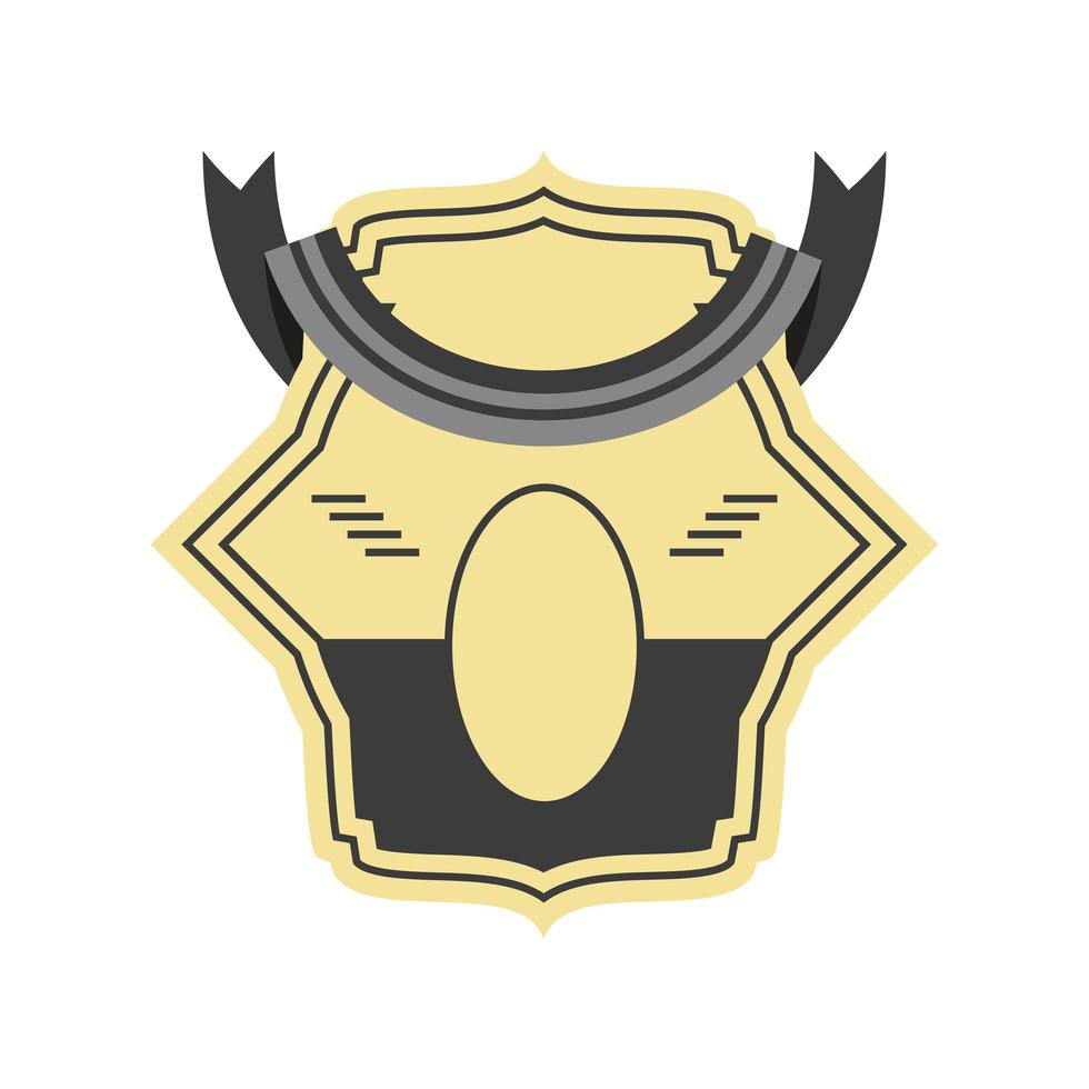 label classic template vector