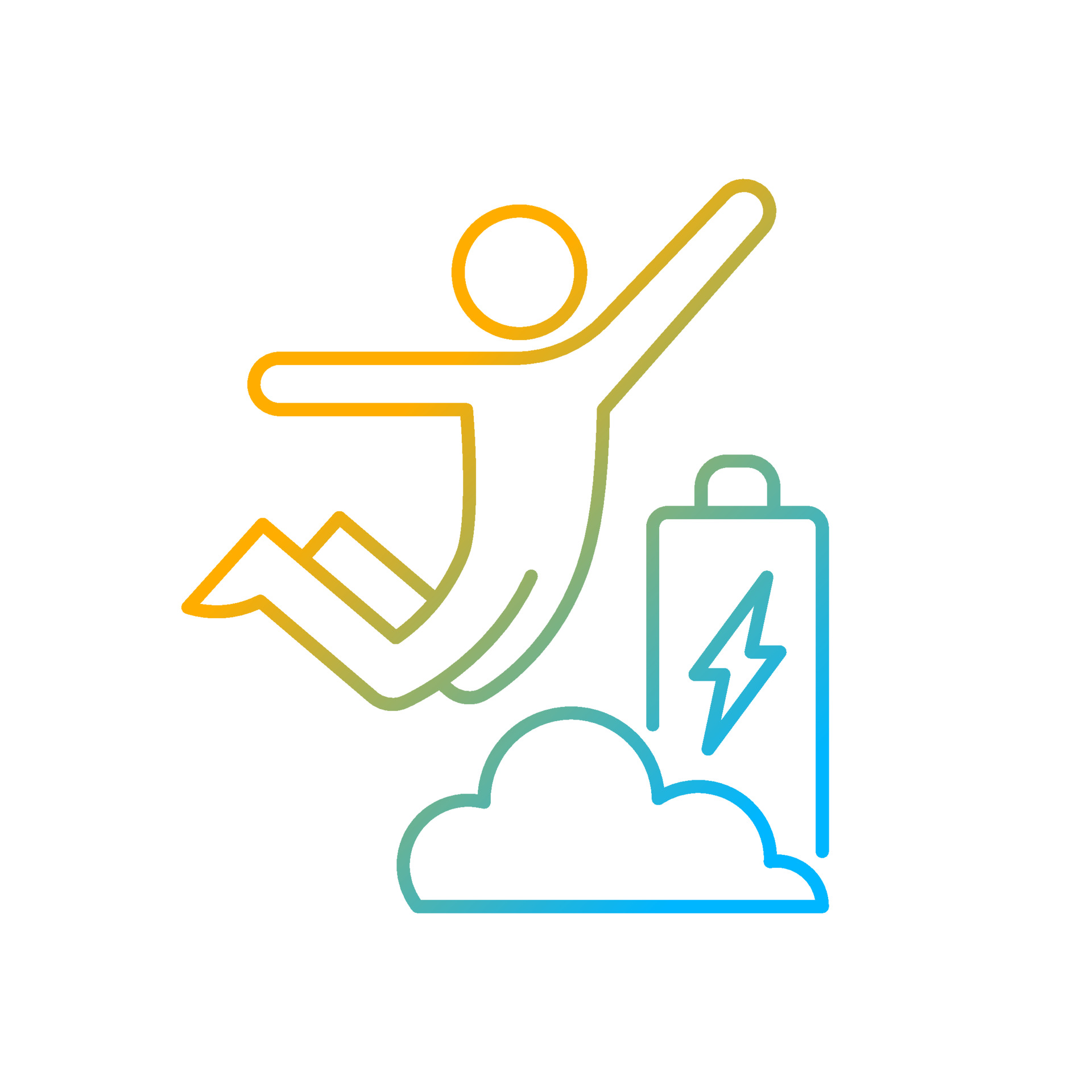 Energy online boost icon
